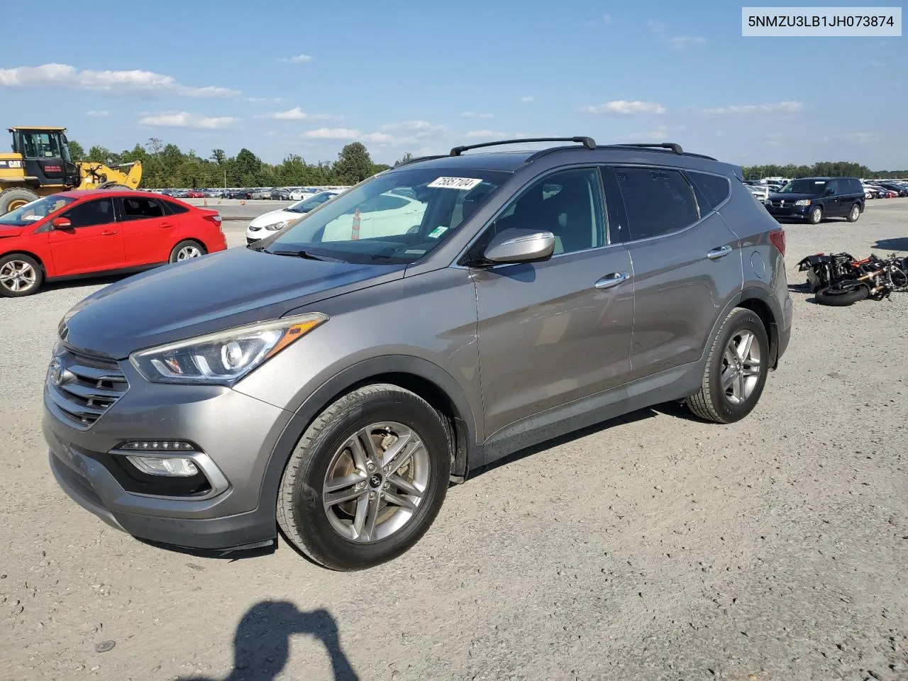 2018 Hyundai Santa Fe Sport VIN: 5NMZU3LB1JH073874 Lot: 75857104