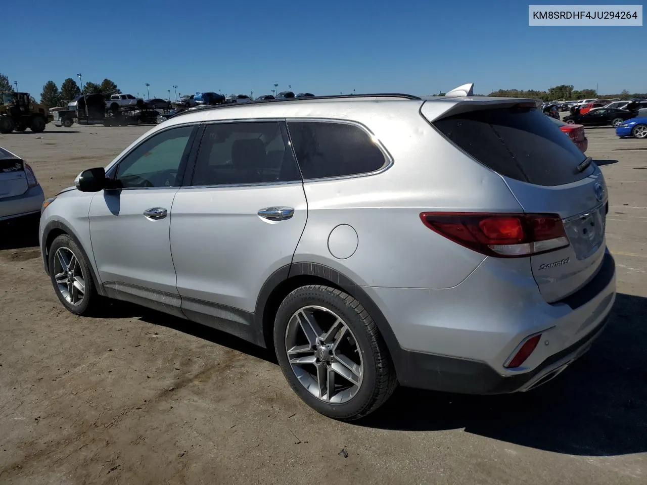 2018 Hyundai Santa Fe Se Ultimate VIN: KM8SRDHF4JU294264 Lot: 75983164