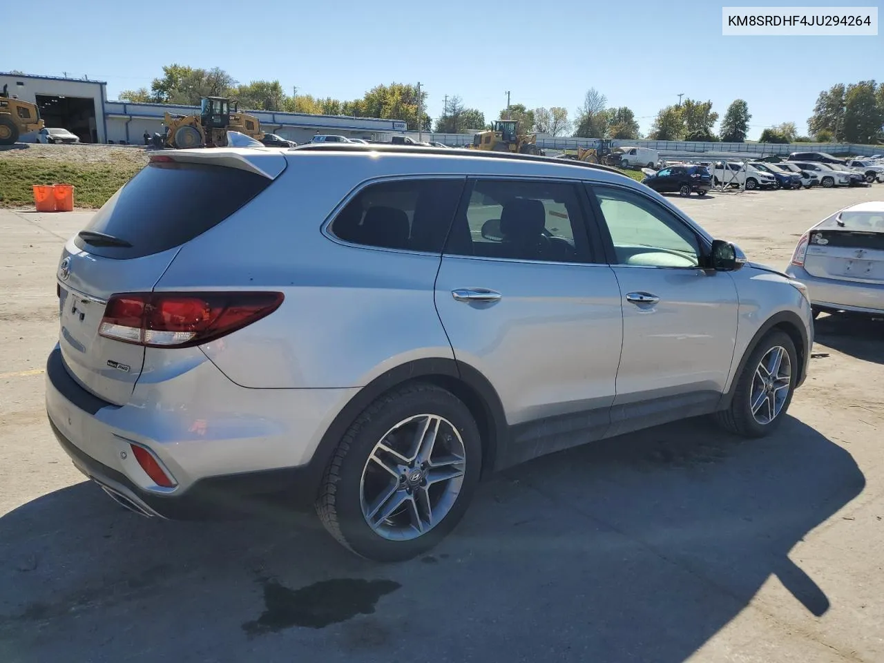 2018 Hyundai Santa Fe Se Ultimate VIN: KM8SRDHF4JU294264 Lot: 75983164