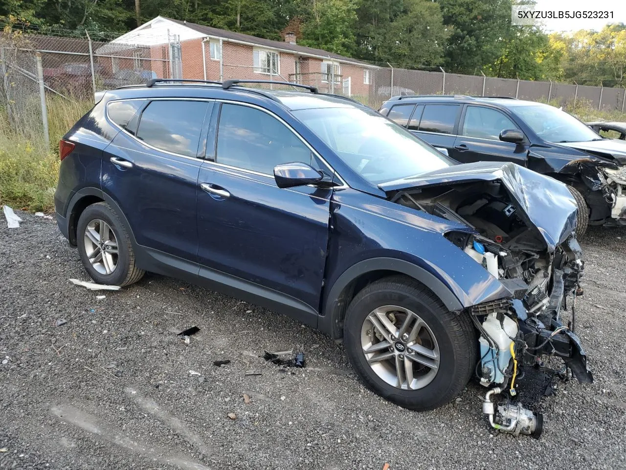 2018 Hyundai Santa Fe Sport VIN: 5XYZU3LB5JG523231 Lot: 75983544