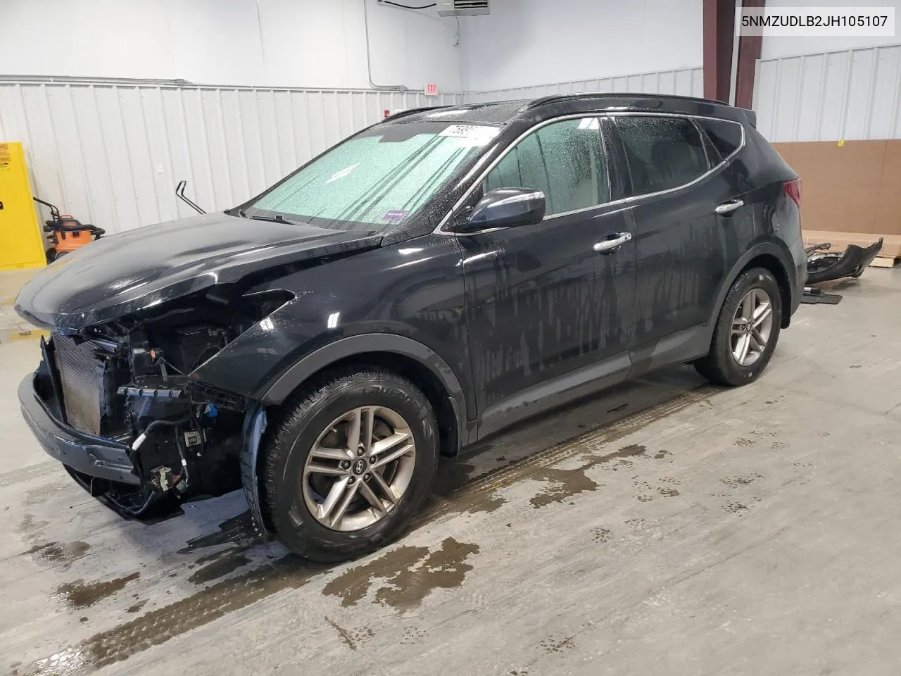 2018 Hyundai Santa Fe Sport VIN: 5NMZUDLB2JH105107 Lot: 75996624