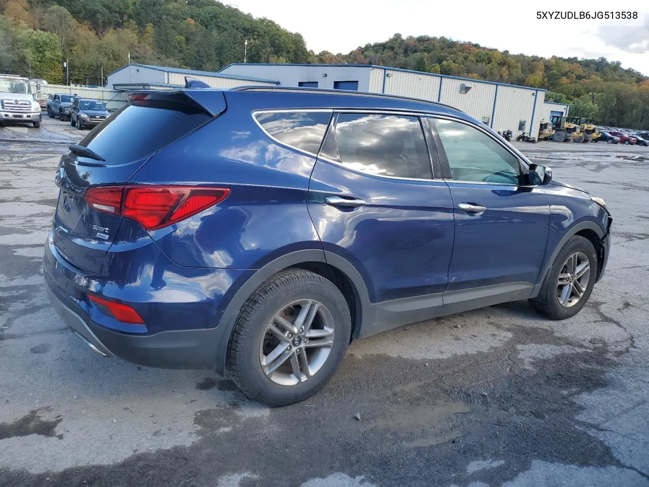 2018 Hyundai Santa Fe Sport VIN: 5XYZUDLB6JG513538 Lot: 76011074