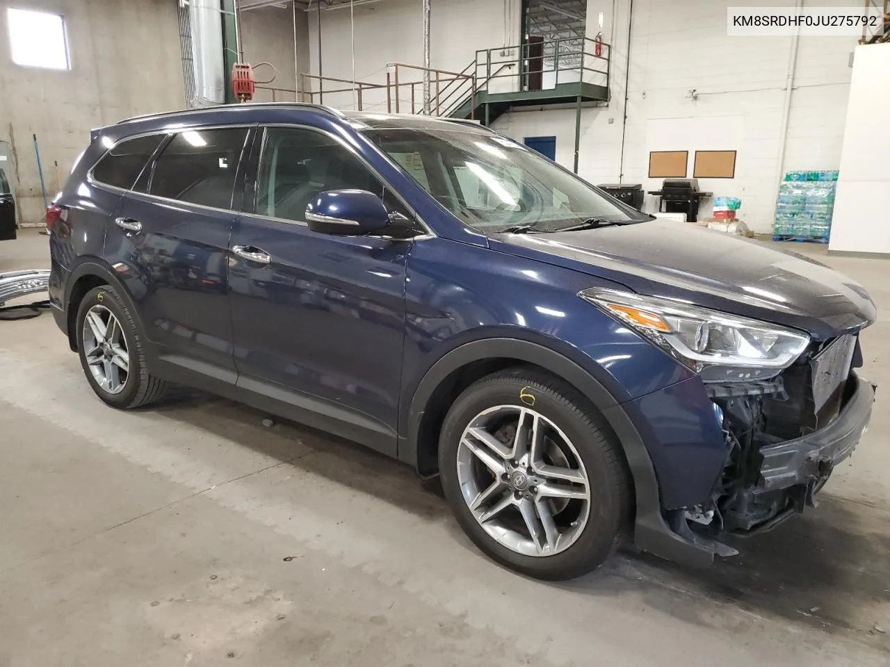 2018 Hyundai Santa Fe Se Ultimate VIN: KM8SRDHF0JU275792 Lot: 76041624