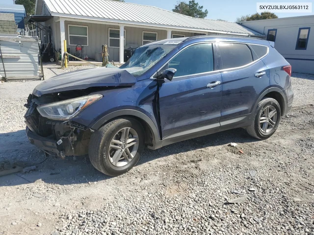 2018 Hyundai Santa Fe Sport VIN: 5XYZU3LBXJG563112 Lot: 76057844