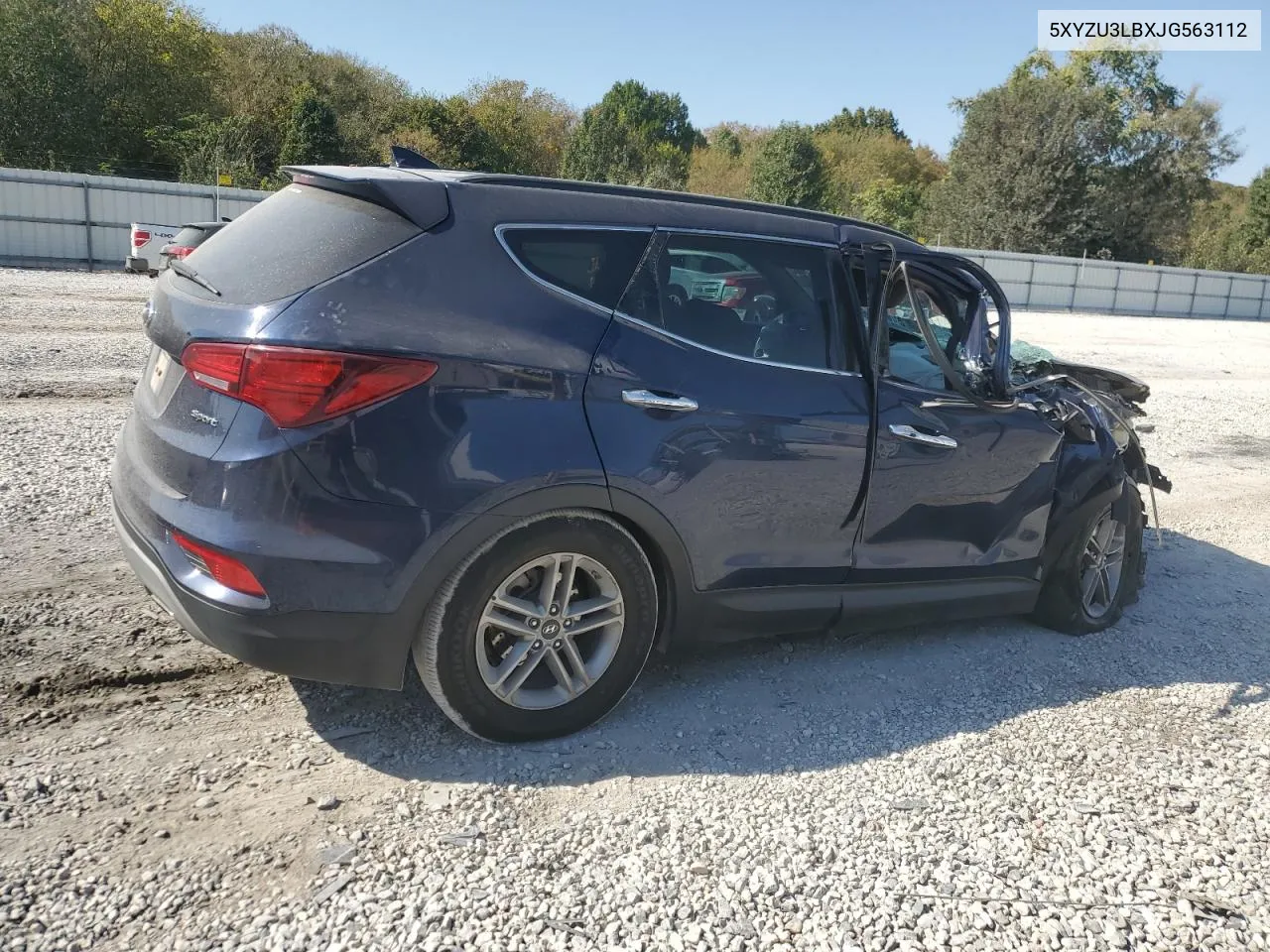 5XYZU3LBXJG563112 2018 Hyundai Santa Fe Sport