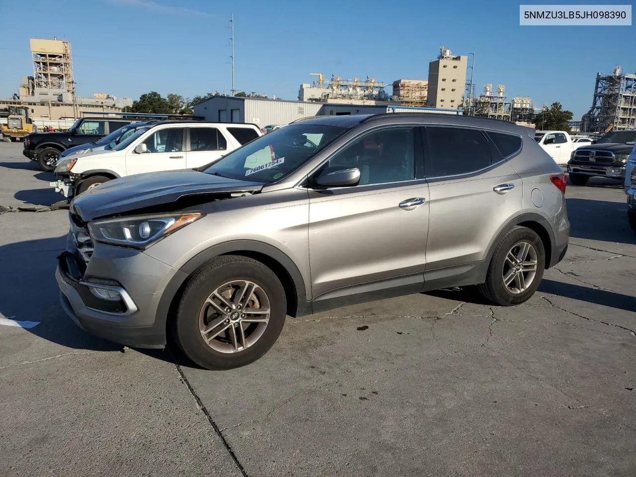 2018 Hyundai Santa Fe Sport VIN: 5NMZU3LB5JH098390 Lot: 76061754