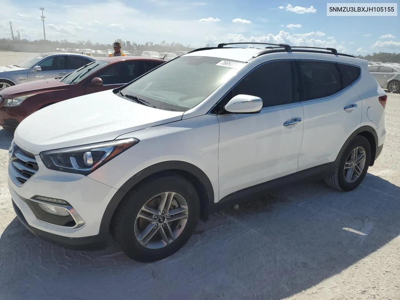 5NMZU3LBXJH105155 2018 Hyundai Santa Fe Sport