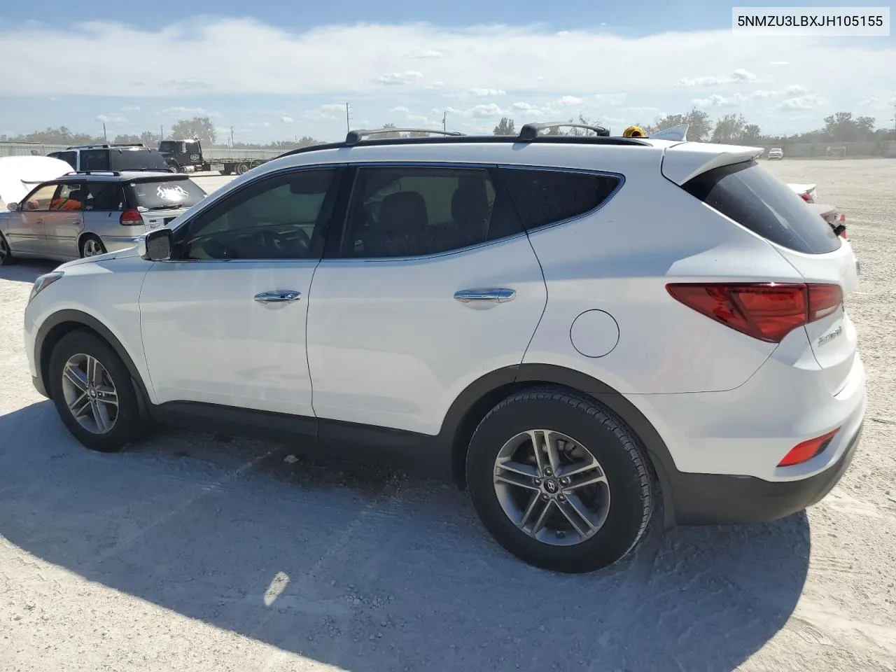 5NMZU3LBXJH105155 2018 Hyundai Santa Fe Sport