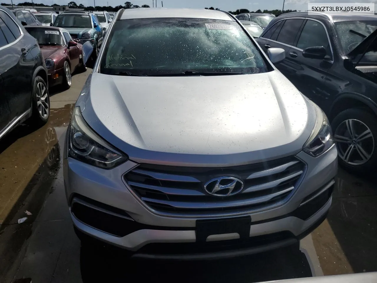 2018 Hyundai Santa Fe Sport VIN: 5XYZT3LBXJG545986 Lot: 76079174