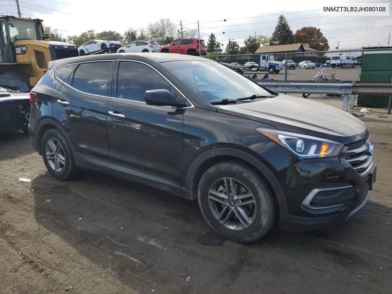 5NMZT3LB2JH080108 2018 Hyundai Santa Fe Sport