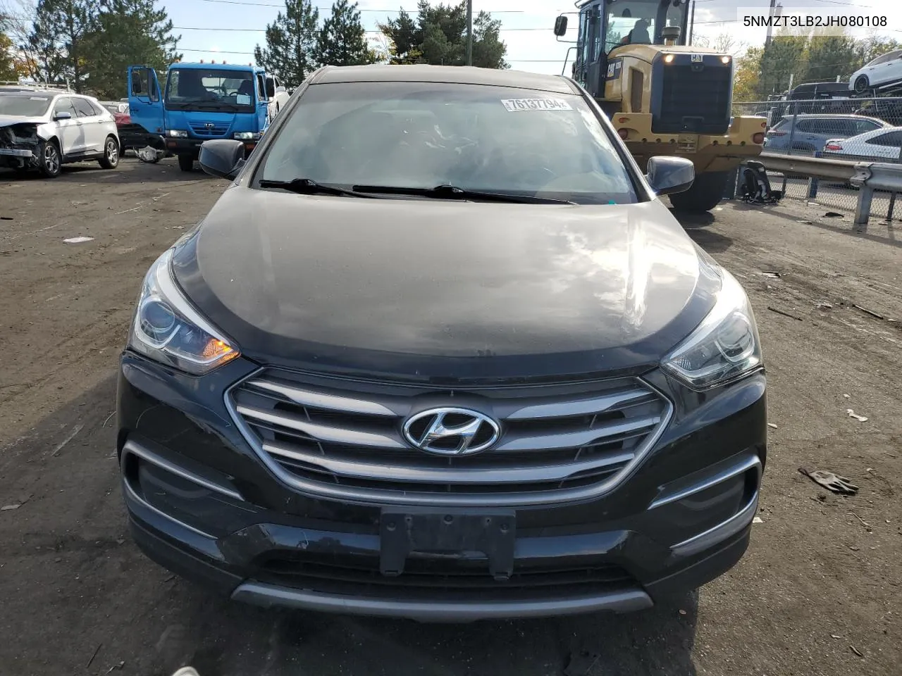 5NMZT3LB2JH080108 2018 Hyundai Santa Fe Sport