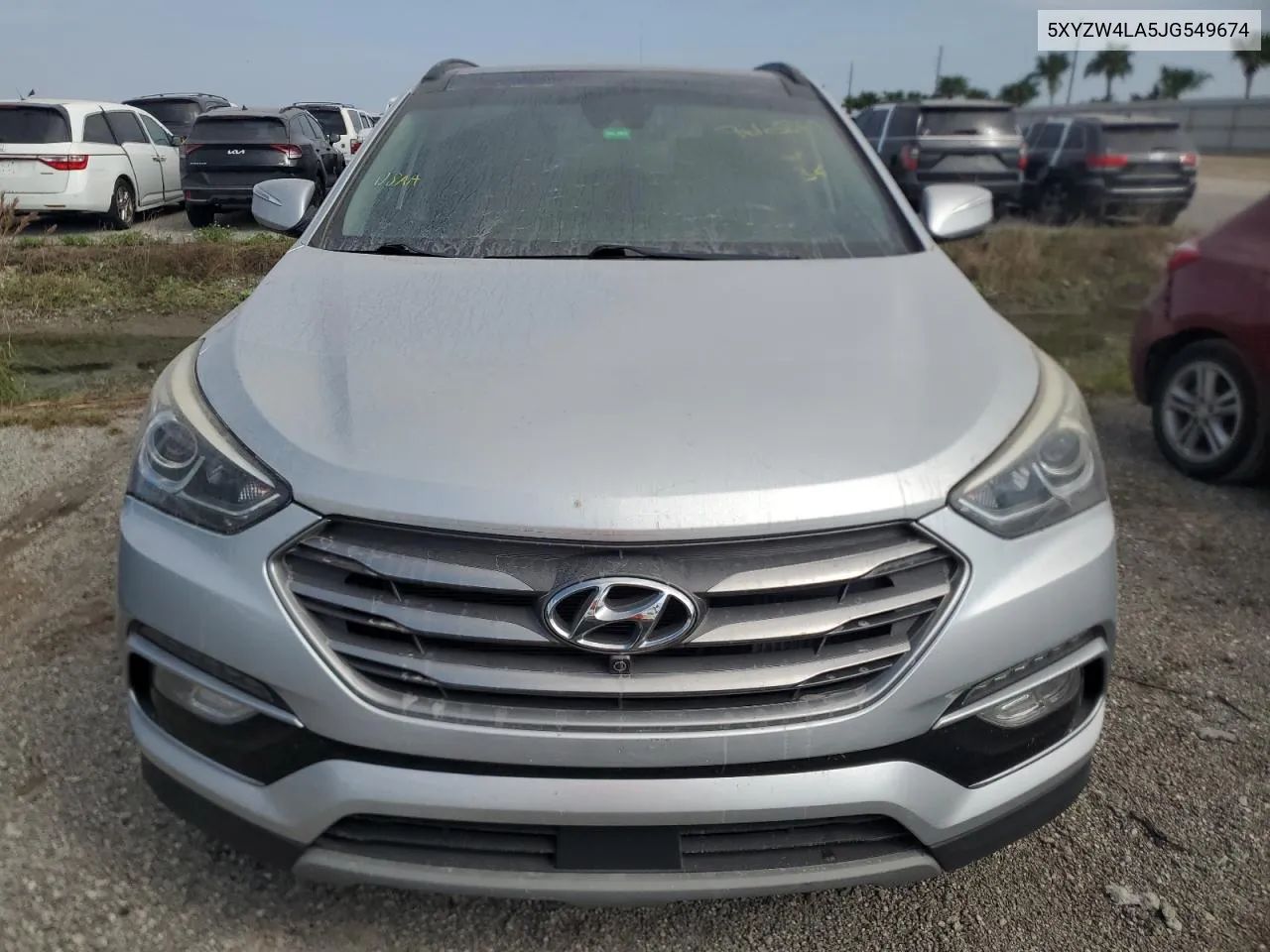 2018 Hyundai Santa Fe Sport VIN: 5XYZW4LA5JG549674 Lot: 76163864