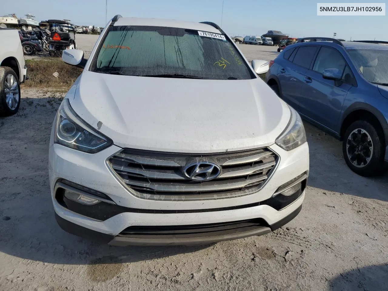 2018 Hyundai Santa Fe Sport VIN: 5NMZU3LB7JH102956 Lot: 76195414