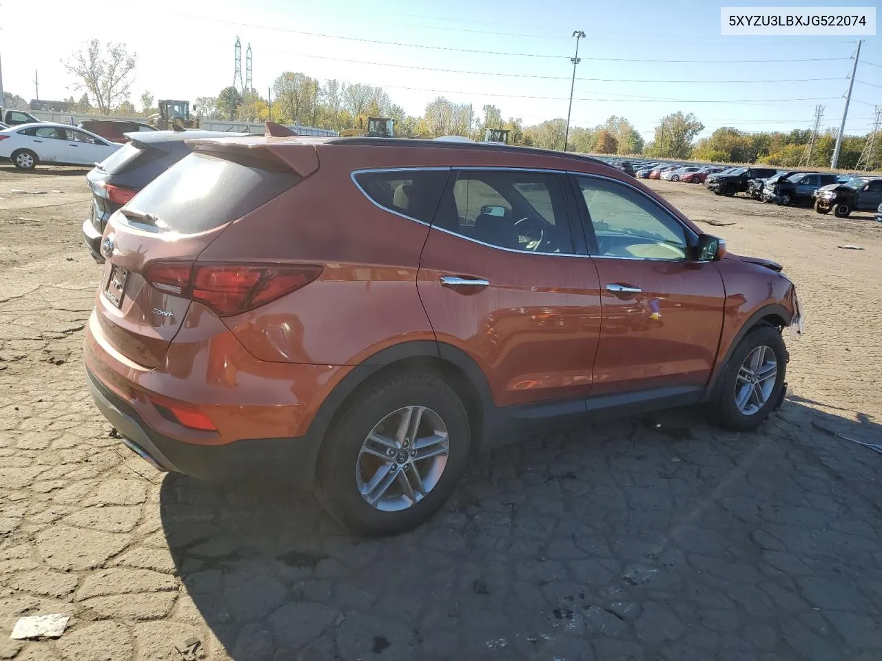 2018 Hyundai Santa Fe Sport VIN: 5XYZU3LBXJG522074 Lot: 76252744