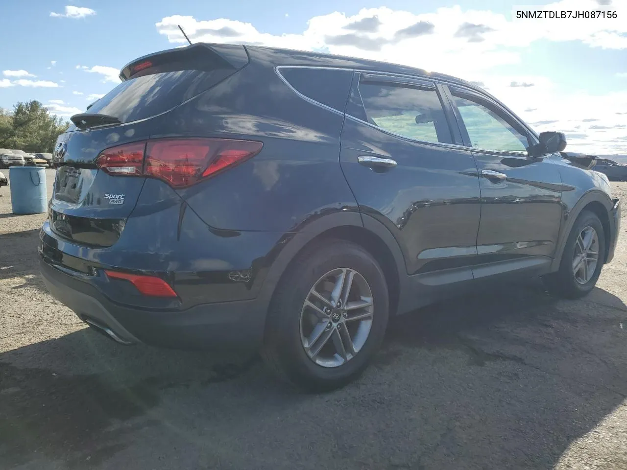 5NMZTDLB7JH087156 2018 Hyundai Santa Fe Sport