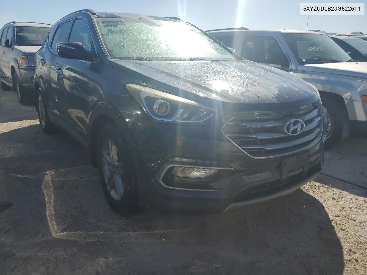 2018 Hyundai Santa Fe Sport VIN: 5XYZUDLB2JG522611 Lot: 76468614