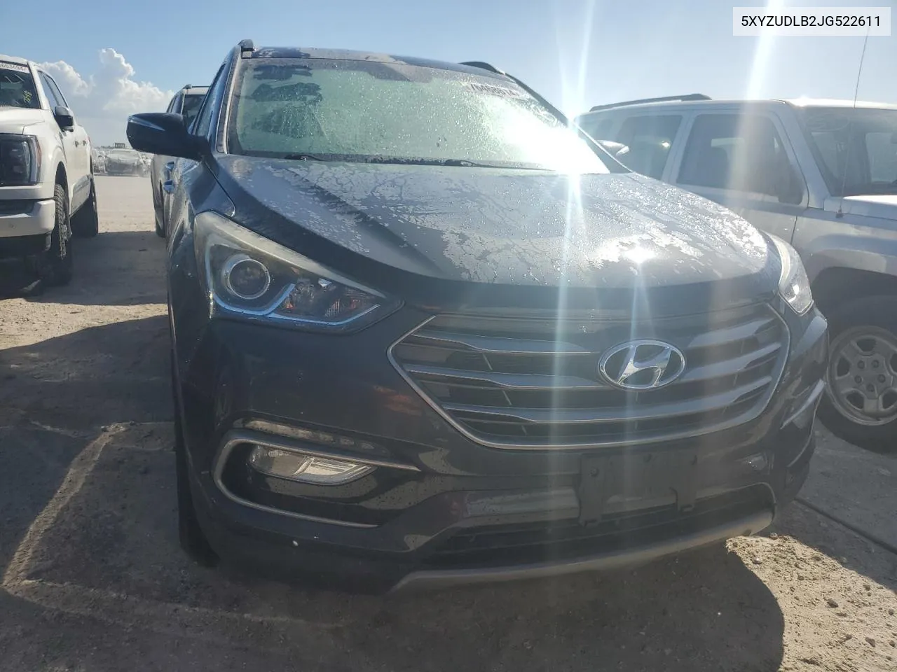 2018 Hyundai Santa Fe Sport VIN: 5XYZUDLB2JG522611 Lot: 76468614