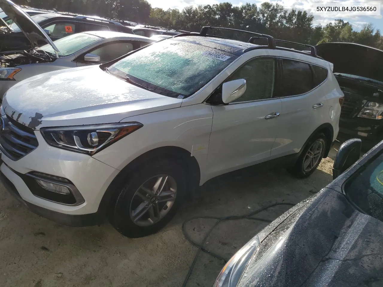 5XYZUDLB4JG536560 2018 Hyundai Santa Fe Sport