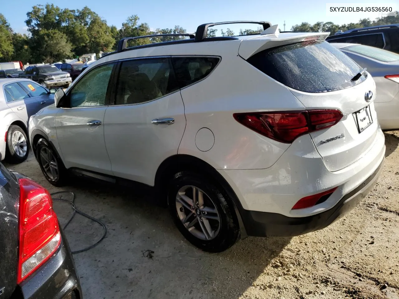 2018 Hyundai Santa Fe Sport VIN: 5XYZUDLB4JG536560 Lot: 76474824