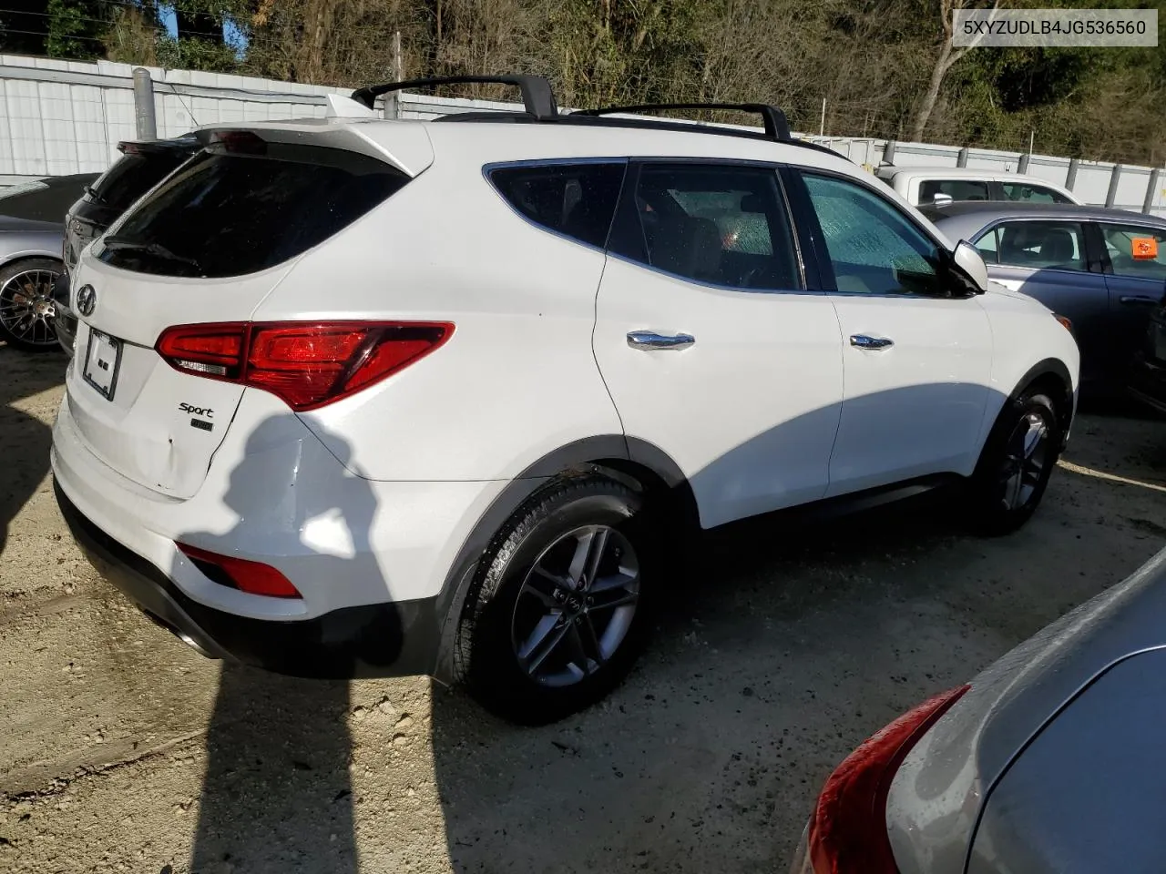 5XYZUDLB4JG536560 2018 Hyundai Santa Fe Sport