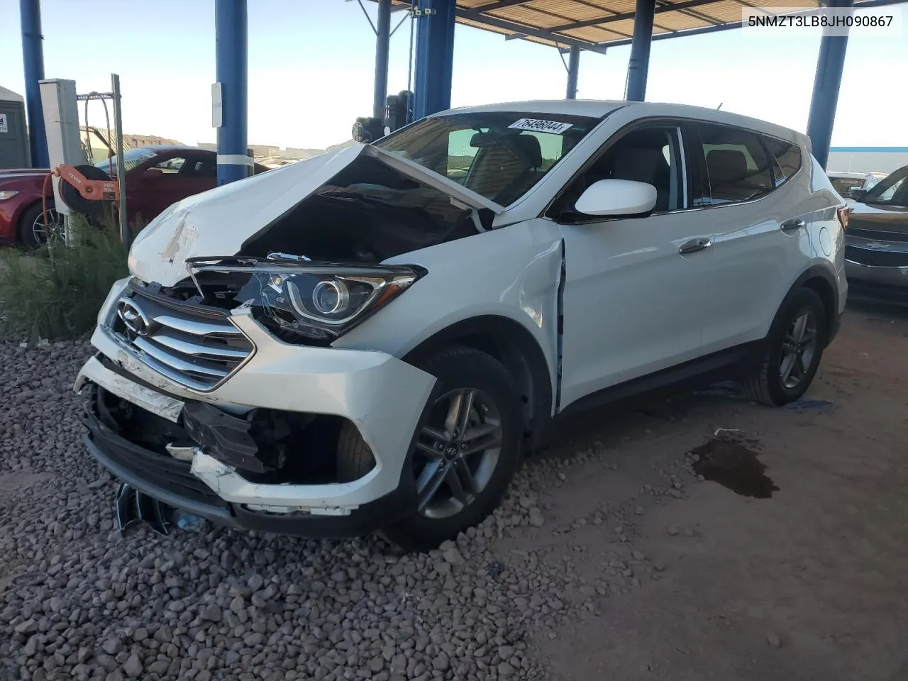 5NMZT3LB8JH090867 2018 Hyundai Santa Fe Sport