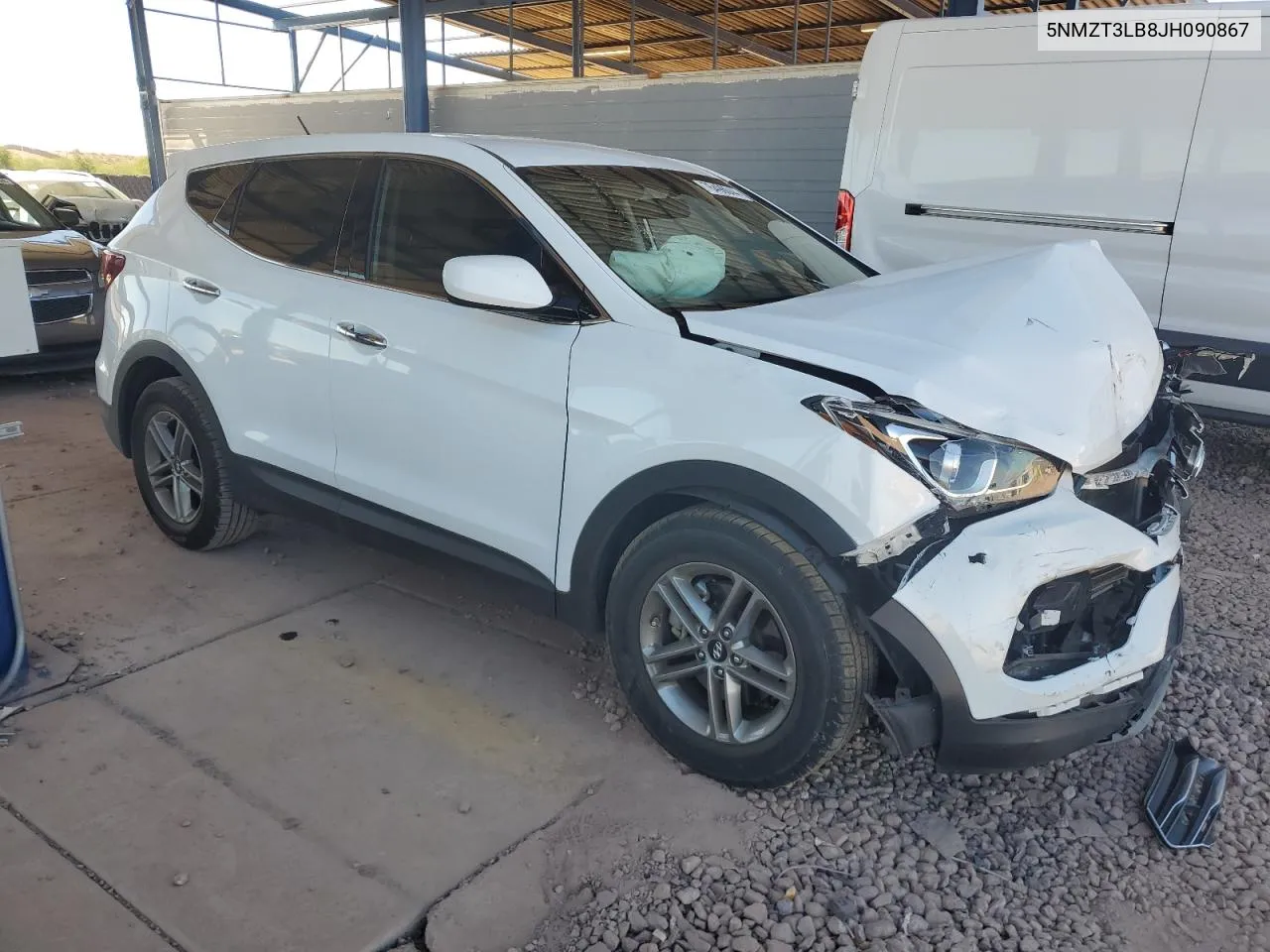 2018 Hyundai Santa Fe Sport VIN: 5NMZT3LB8JH090867 Lot: 76496044