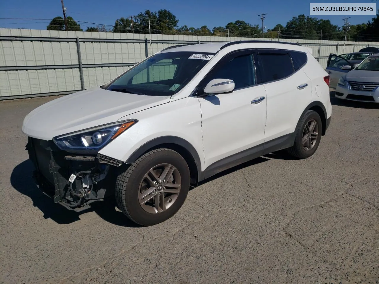 2018 Hyundai Santa Fe Sport VIN: 5NMZU3LB2JH079845 Lot: 76556894