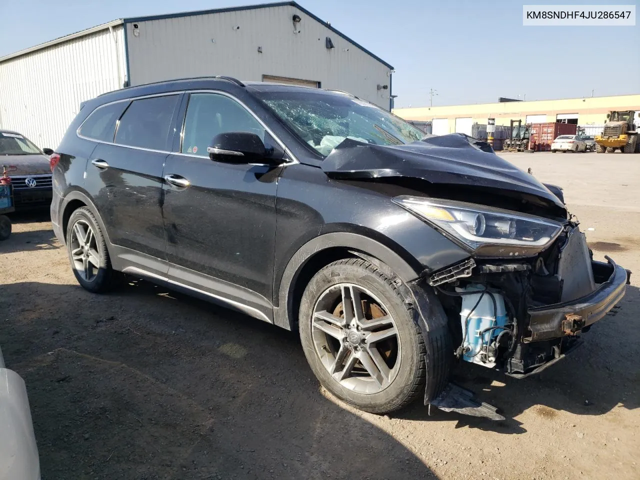 2018 Hyundai Santa Fe Se VIN: KM8SNDHF4JU286547 Lot: 76597784