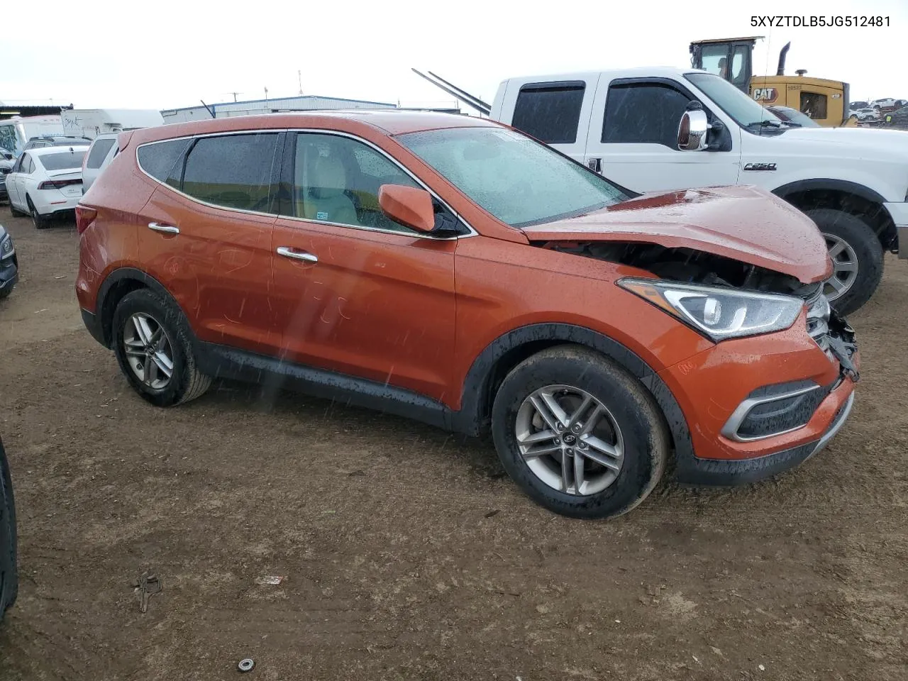 2018 Hyundai Santa Fe Sport VIN: 5XYZTDLB5JG512481 Lot: 76845634