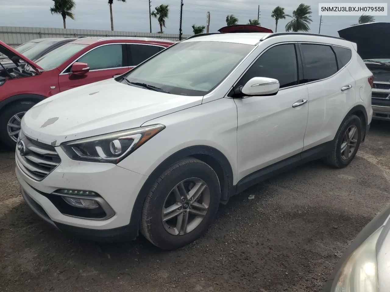 5NMZU3LBXJH079558 2018 Hyundai Santa Fe Sport