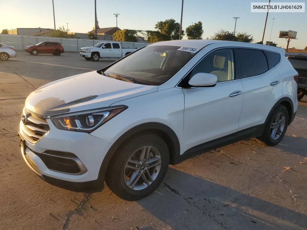 2018 Hyundai Santa Fe Sport VIN: 5NMZT3LB1JH061629 Lot: 76907764