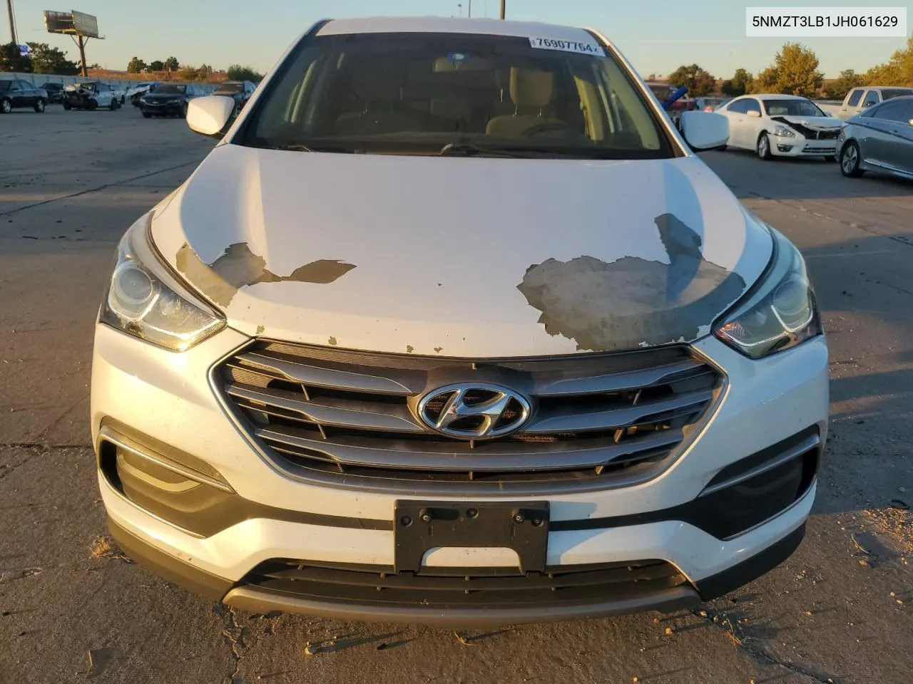 5NMZT3LB1JH061629 2018 Hyundai Santa Fe Sport