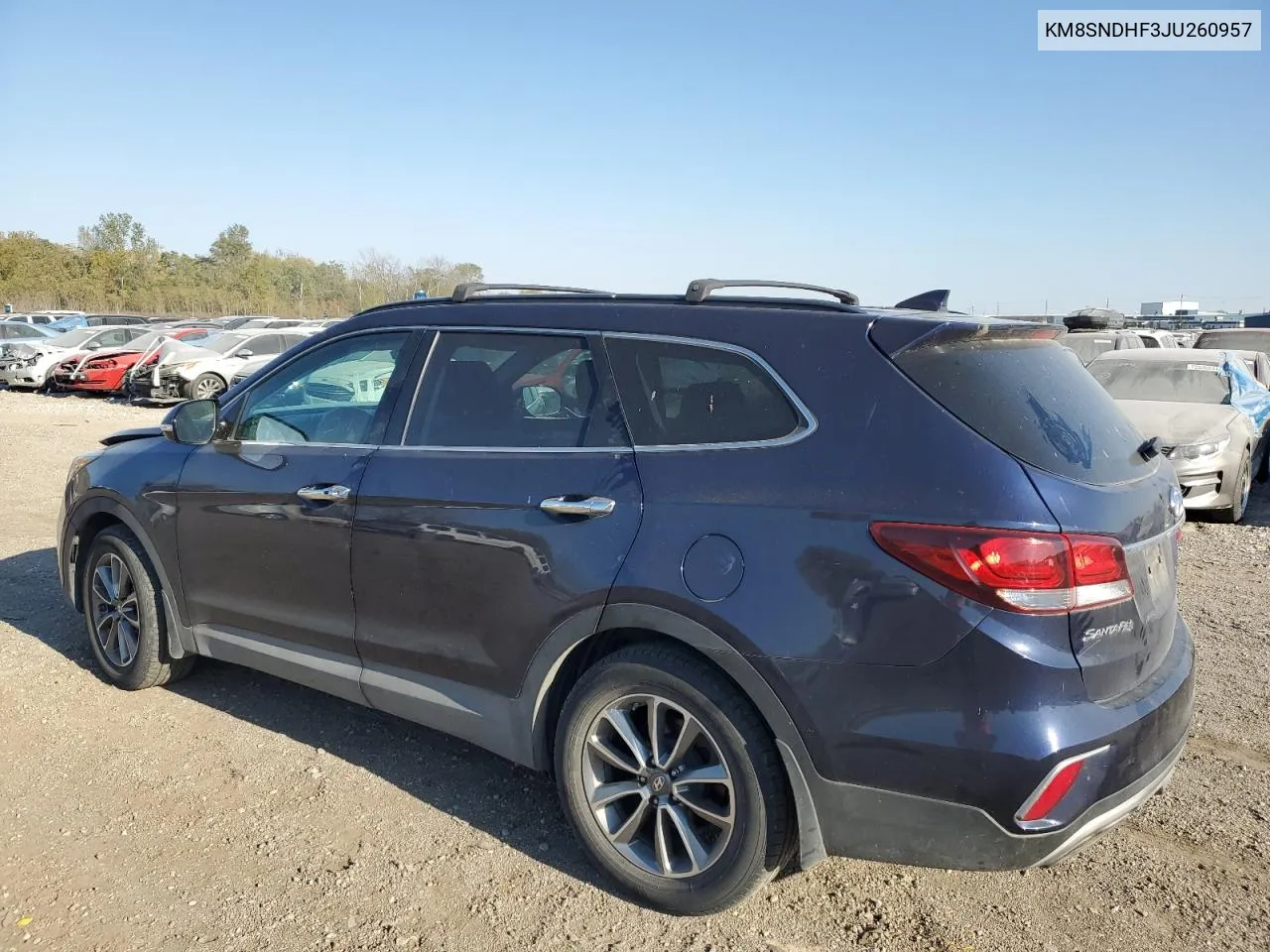 KM8SNDHF3JU260957 2018 Hyundai Santa Fe Se