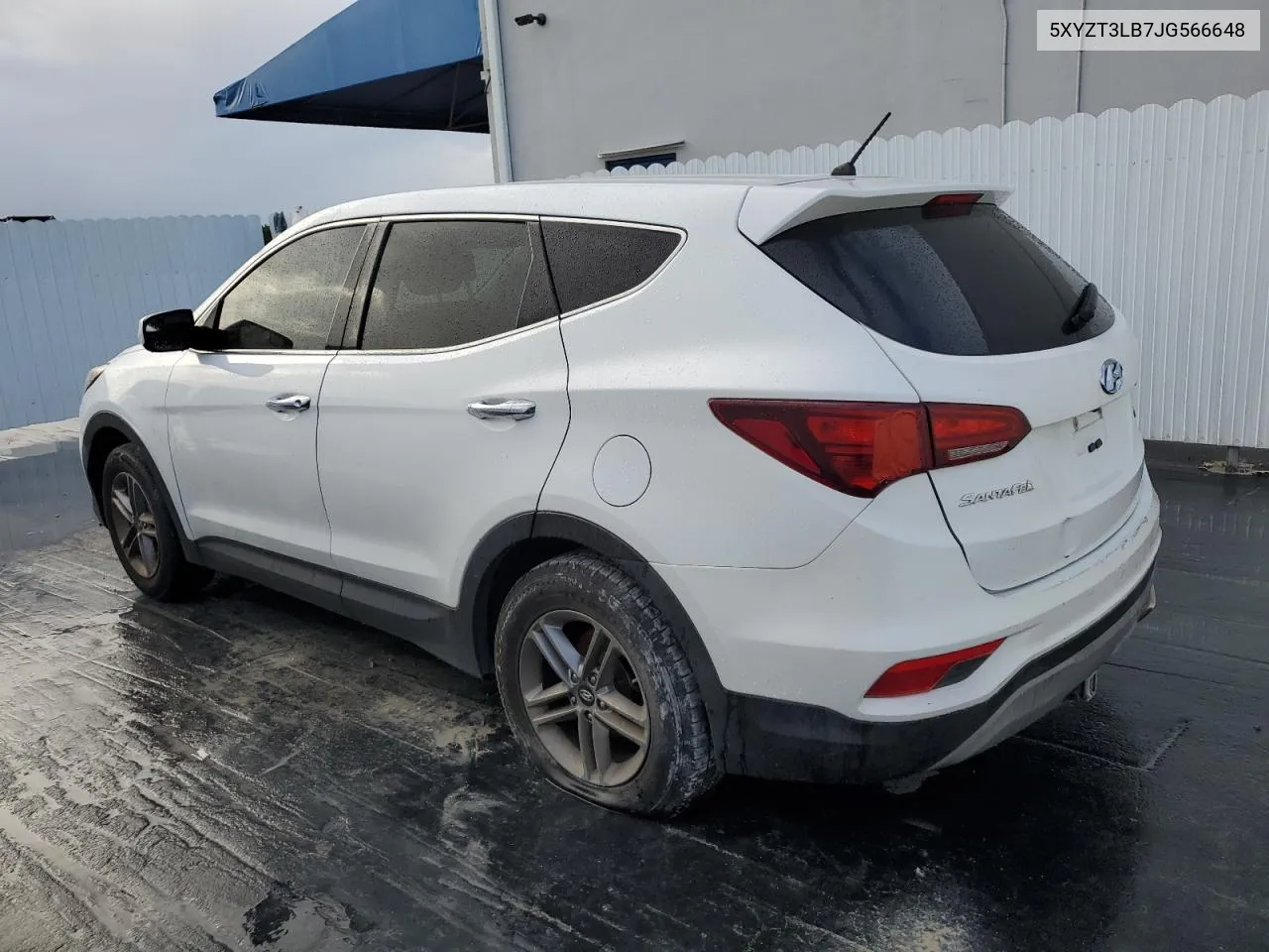 2018 Hyundai Santa Fe Sport VIN: 5XYZT3LB7JG566648 Lot: 77150814