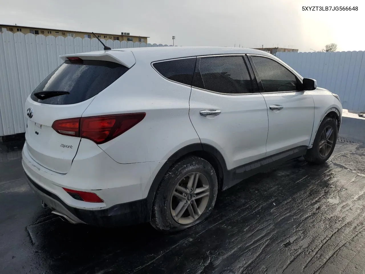 2018 Hyundai Santa Fe Sport VIN: 5XYZT3LB7JG566648 Lot: 77150814