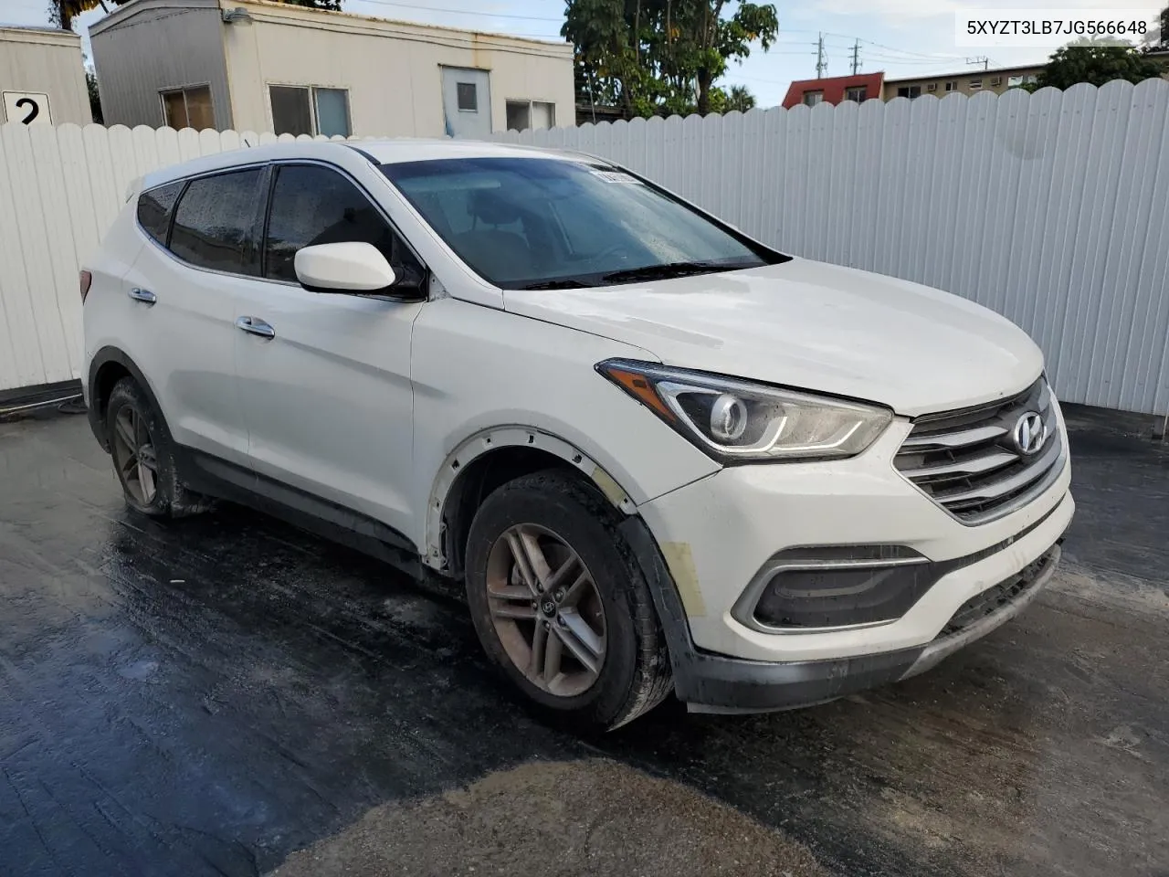 2018 Hyundai Santa Fe Sport VIN: 5XYZT3LB7JG566648 Lot: 77150814