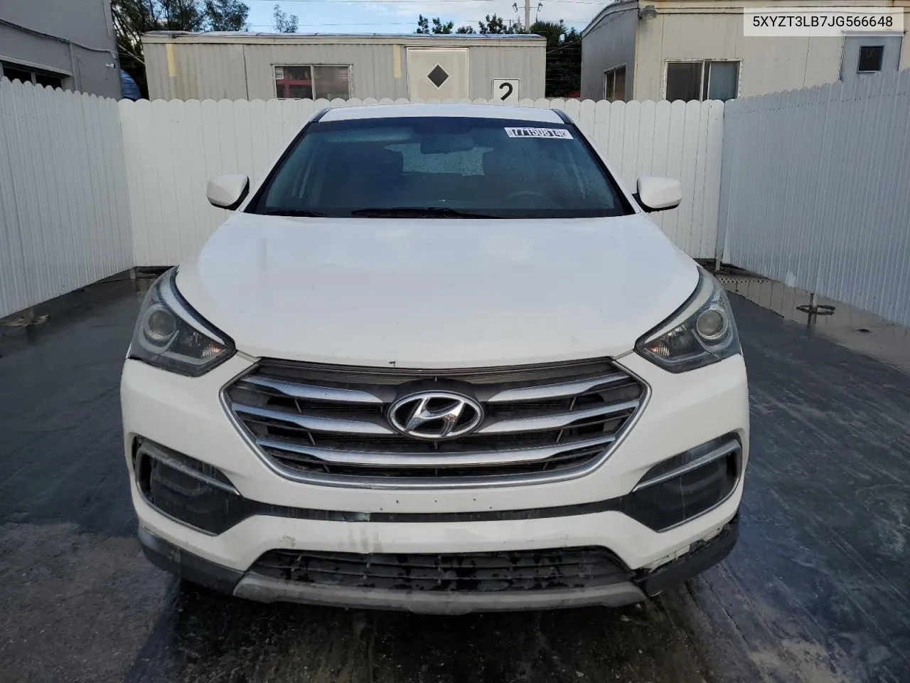 2018 Hyundai Santa Fe Sport VIN: 5XYZT3LB7JG566648 Lot: 77150814