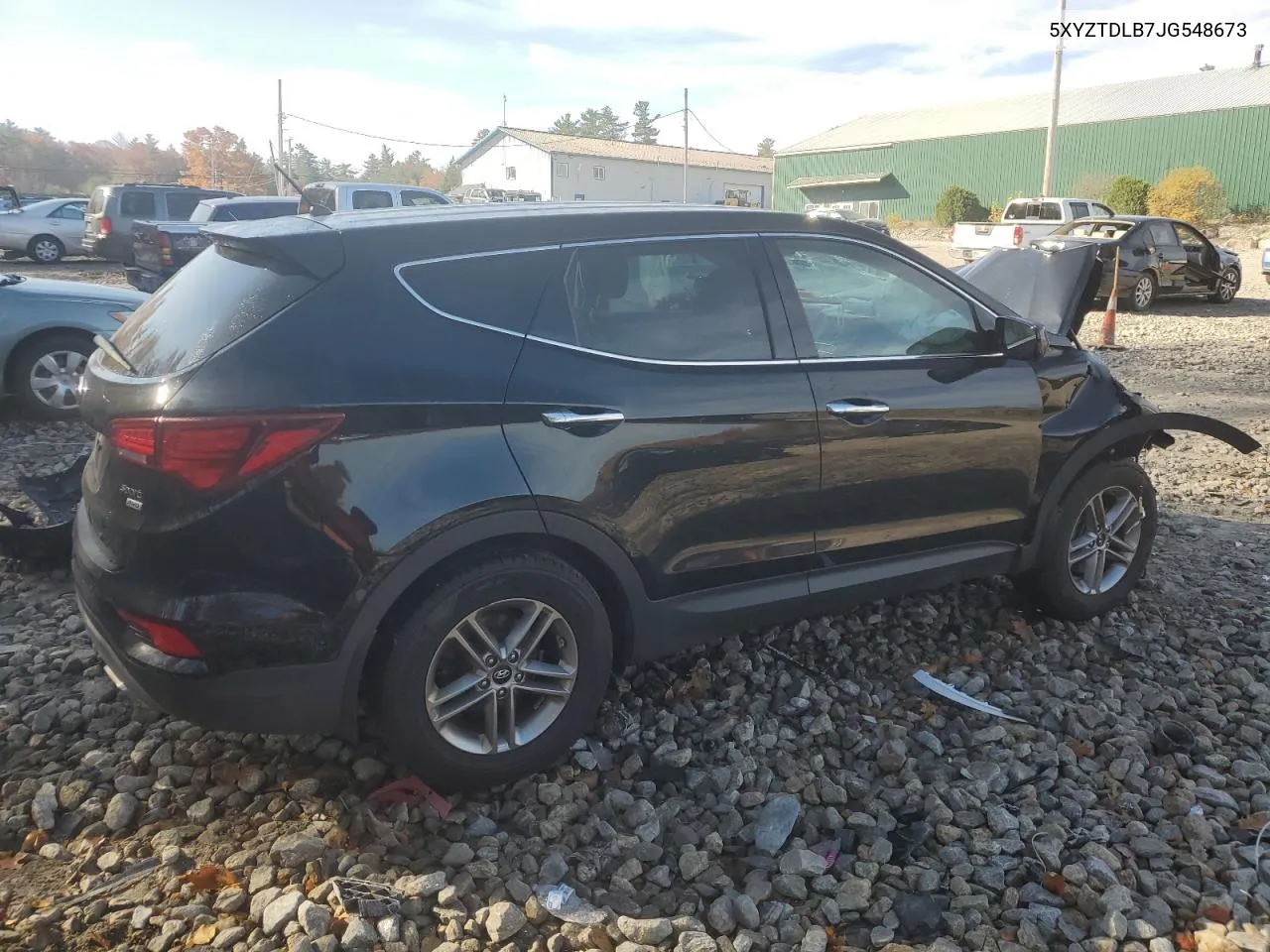 2018 Hyundai Santa Fe Sport VIN: 5XYZTDLB7JG548673 Lot: 77245444