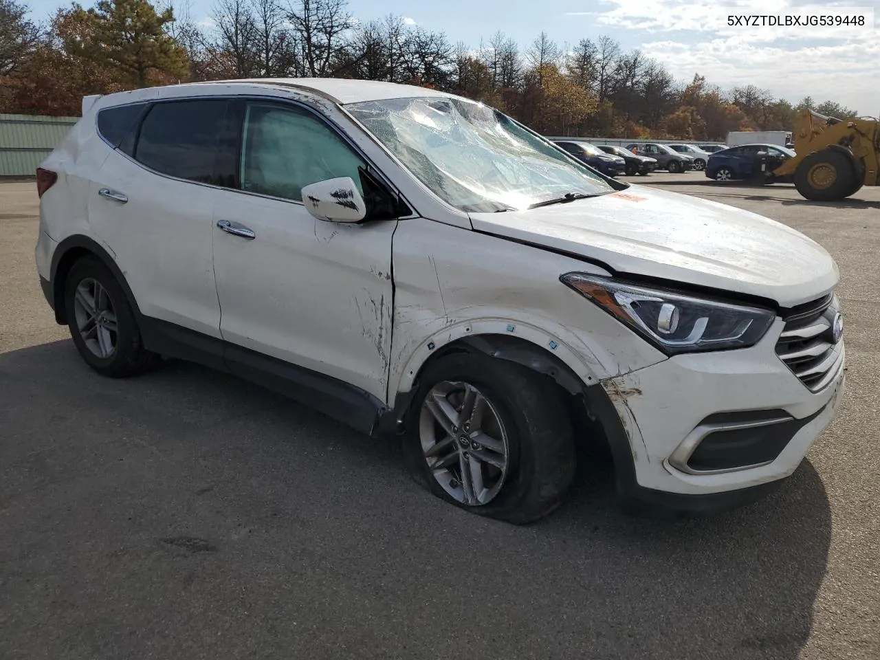 2018 Hyundai Santa Fe Sport VIN: 5XYZTDLBXJG539448 Lot: 77272184