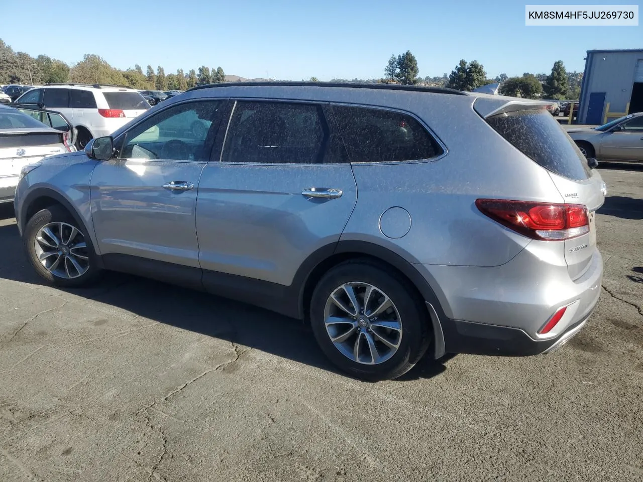 2018 Hyundai Santa Fe Se VIN: KM8SM4HF5JU269730 Lot: 77318124