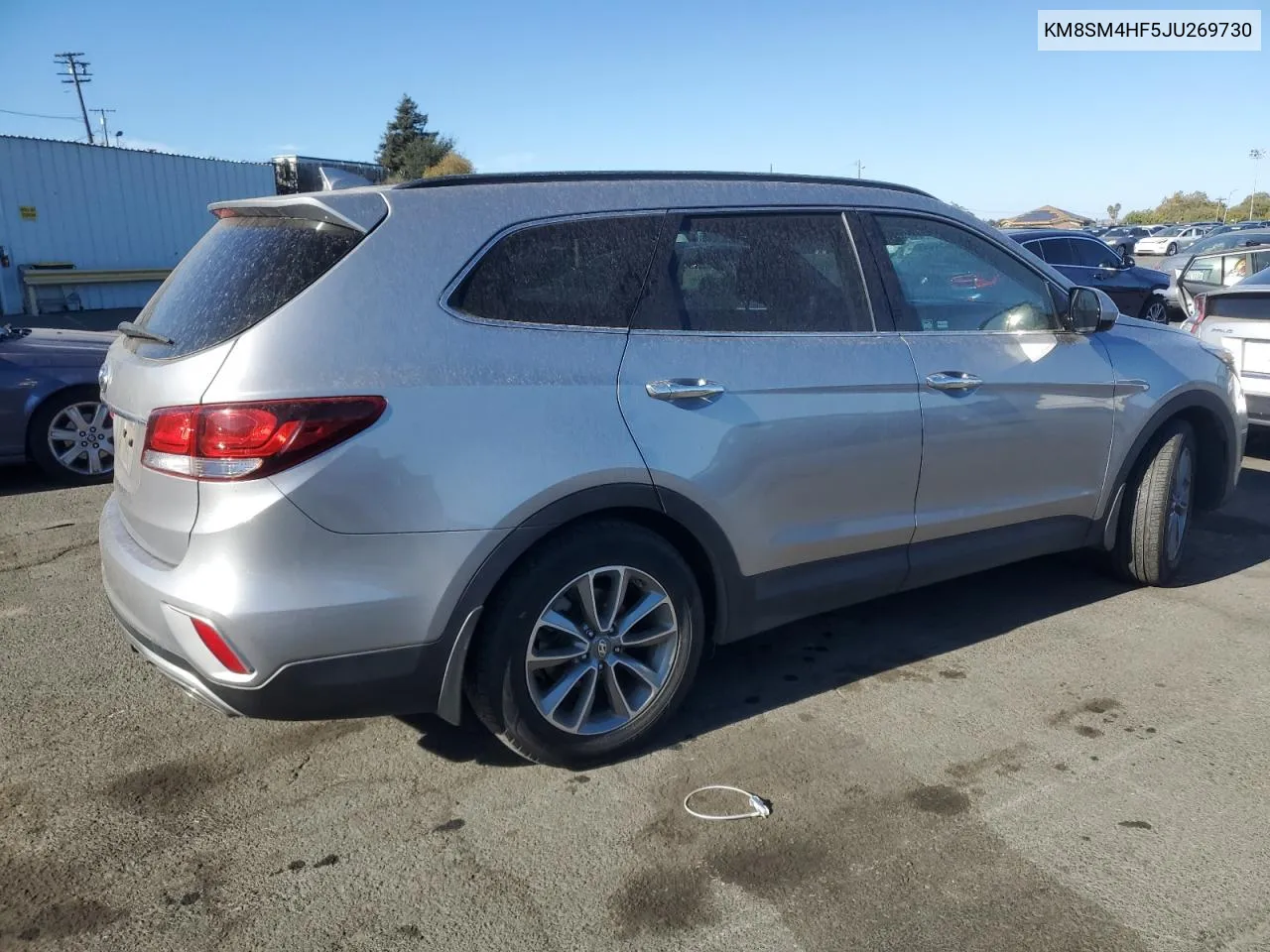 2018 Hyundai Santa Fe Se VIN: KM8SM4HF5JU269730 Lot: 77318124