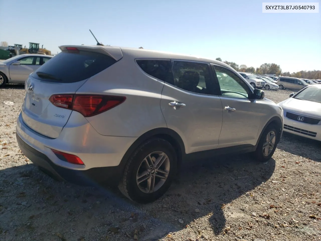 5XYZT3LB7JG540793 2018 Hyundai Santa Fe Sport