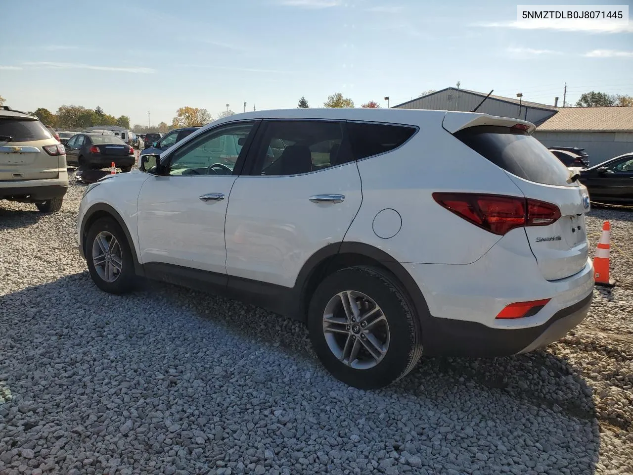 2018 Hyundai Santa Fe S VIN: 5NMZTDLB0J8071445 Lot: 77349834