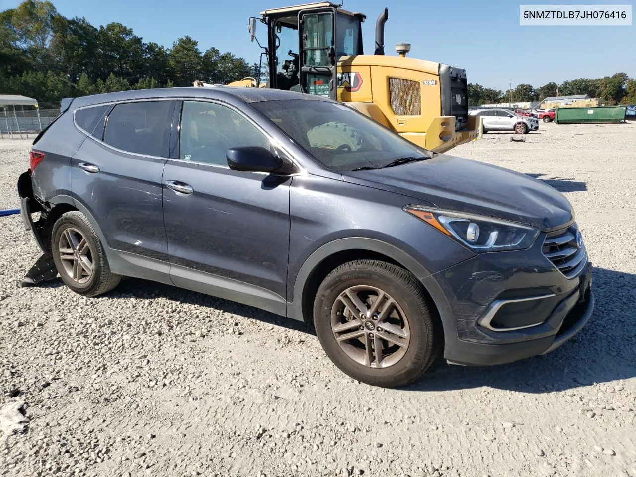 2018 Hyundai Santa Fe Sport VIN: 5NMZTDLB7JH076416 Lot: 77501294