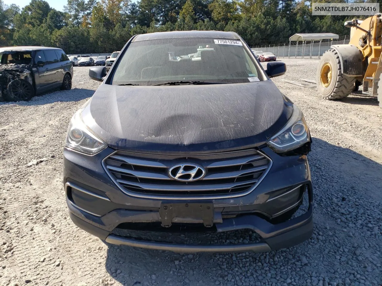 2018 Hyundai Santa Fe Sport VIN: 5NMZTDLB7JH076416 Lot: 77501294