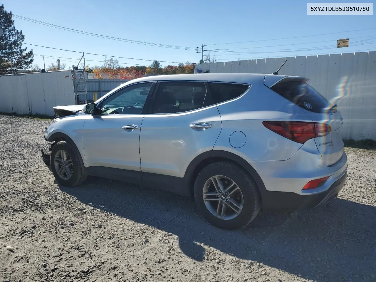 2018 Hyundai Santa Fe Sport VIN: 5XYZTDLB5JG510780 Lot: 77647584