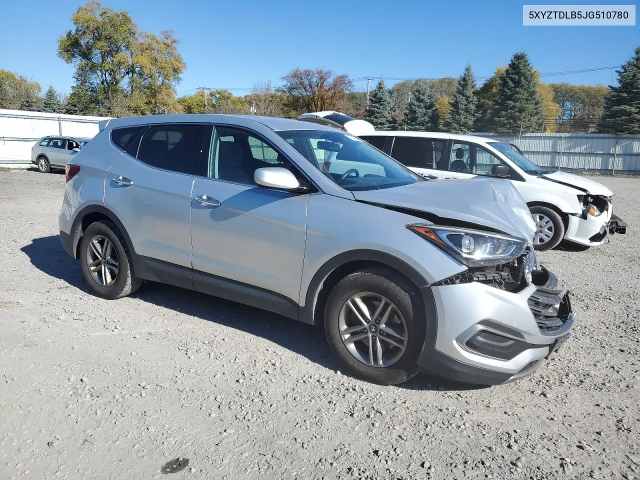 2018 Hyundai Santa Fe Sport VIN: 5XYZTDLB5JG510780 Lot: 77647584