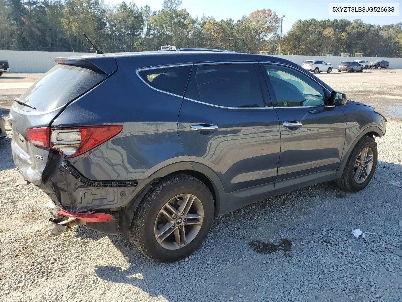 2018 Hyundai Santa Fe Sport VIN: 5XYZT3LB3JG526633 Lot: 77671844