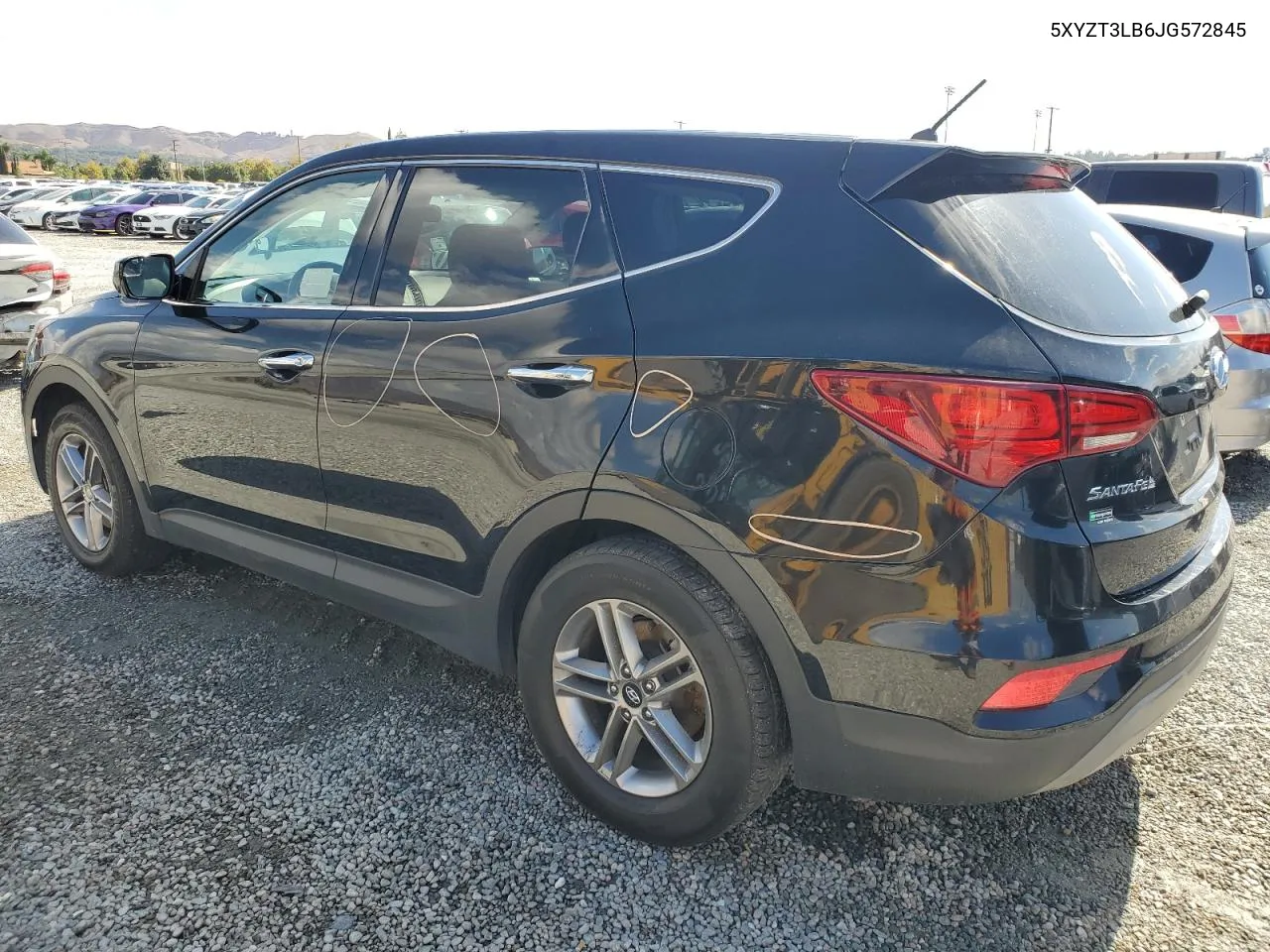 2018 Hyundai Santa Fe Sport VIN: 5XYZT3LB6JG572845 Lot: 78327204