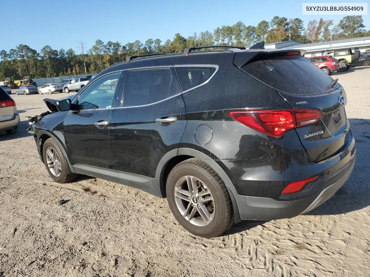 2018 Hyundai Santa Fe Sport VIN: 5XYZU3LB8JG554909 Lot: 78394044